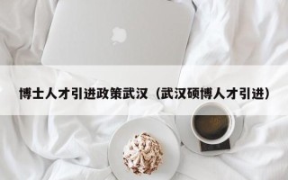 博士人才引进政策武汉（武汉硕博人才引进）
