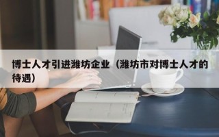 博士人才引进潍坊企业（潍坊市对博士人才的待遇）