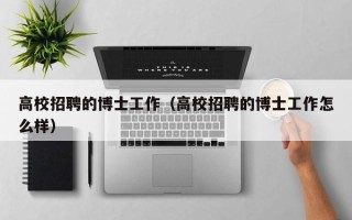 高校招聘的博士工作（高校招聘的博士工作怎么样）