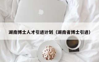 湖南博士人才引进计划（湖南省博士引进）