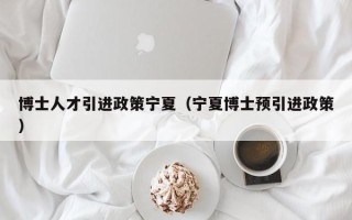 博士人才引进政策宁夏（宁夏博士预引进政策）