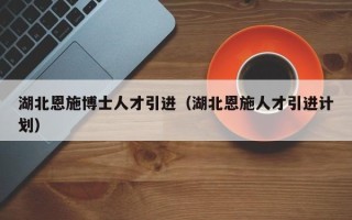 湖北恩施博士人才引进（湖北恩施人才引进计划）