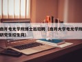南开电光学院博士后招聘（南开大学电光学院研究生招生网）