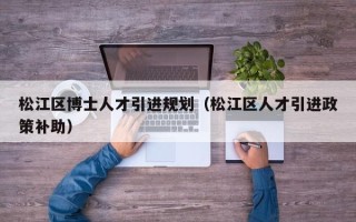 松江区博士人才引进规划（松江区人才引进政策补助）