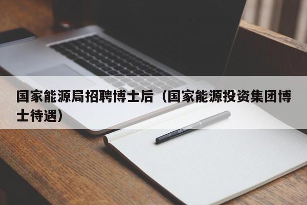 国家能源局招聘博士后（国家能源投资集团博士待遇）-第1张图片-博士人才招聘网