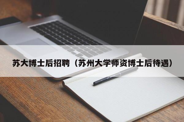 苏大博士后招聘（苏州大学师资博士后待遇）-第1张图片-博士人才招聘网