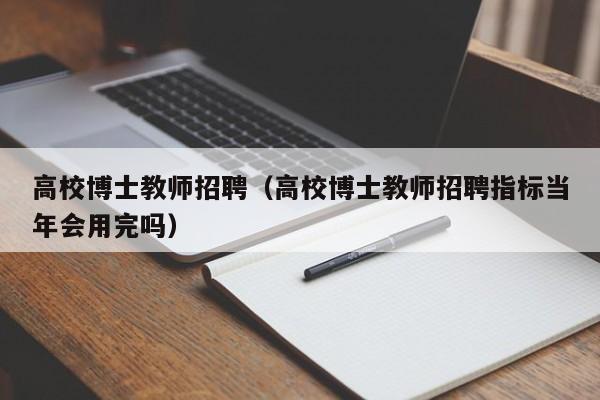 高校博士教师招聘（高校博士教师招聘指标当年会用完吗）-第1张图片-博士人才招聘网