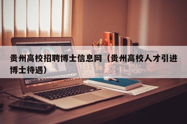 贵州高校招聘博士信息网（贵州高校人才引进博士待遇）-第1张图片-博士人才招聘网