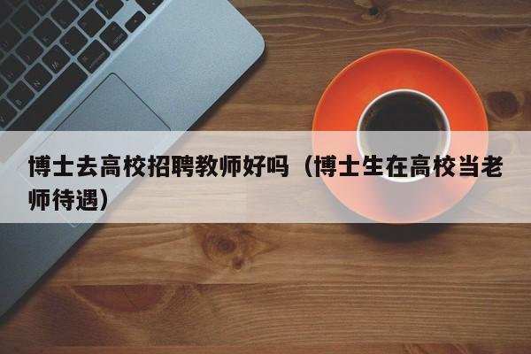 博士去高校招聘教师好吗（博士生在高校当老师待遇）-第1张图片-博士人才招聘网
