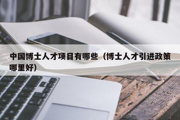 中国博士人才项目有哪些（博士人才引进政策哪里好）-第1张图片-博士人才招聘网