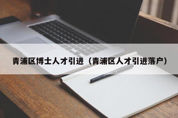 青浦区博士人才引进（青浦区人才引进落户）-第1张图片-博士人才招聘网