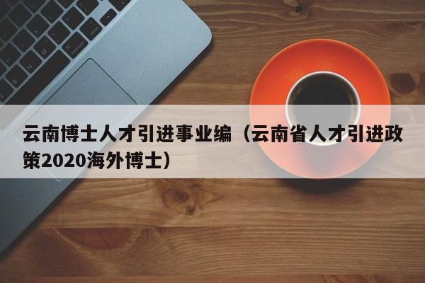 云南博士人才引进事业编（云南省人才引进政策2020海外博士）-第1张图片-博士人才招聘网